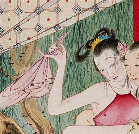 宁陕县-迫于无奈胡也佛画出《金瓶梅秘戏图》，却因此成名，其绘画价值不可估量